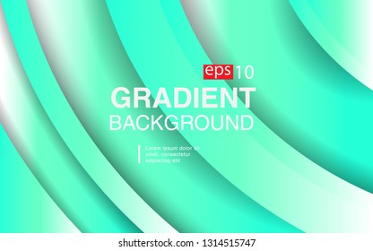 Colorful geometric background circle gradient composition
