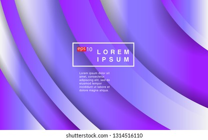 Colorful geometric background circle gradient composition