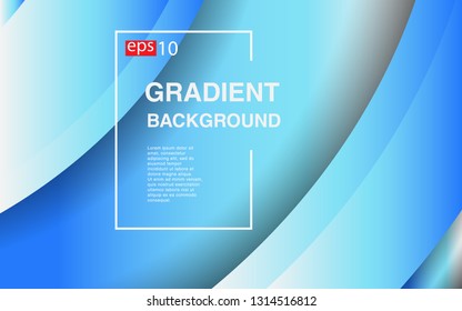 Colorful geometric background circle gradient composition