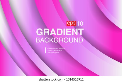 Colorful geometric background circle gradient composition