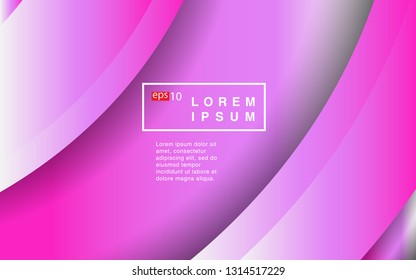 Colorful geometric background circle gradient composition