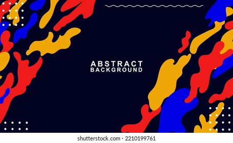 Colorful geometric background design. Abstract background design template for banners, flyers, brochures and others