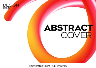 Colorful geometric background design. Fluid colors shape. Modern background with trendy design. Eps10 vector.