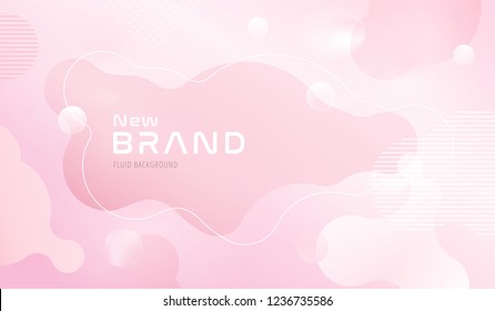 Colorful Geometric Background Design. Fluid Shapes Composition With Trendy Gradients. Eps10 Vector.