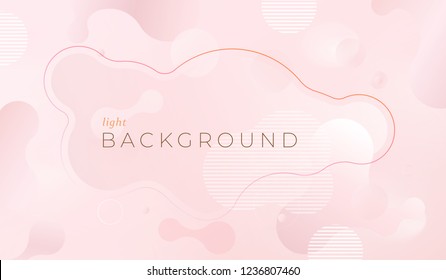 Colorful Geometric Background Design. Fluid Shapes Composition With Trendy Gradients. Eps10 Vector.