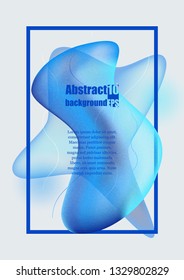 Colorful geometric background design. Fluid shapes composition with trendy gradients. Eps10 Vector illustration