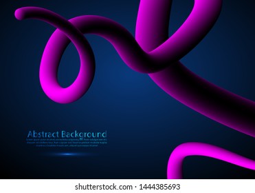 Colorful geometric background design. Fluid shapes composition with trendy gradients.