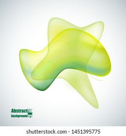 Colorful geometric background design. Fluid shapes composition with trendy gradients. Eps10 Vector illustration