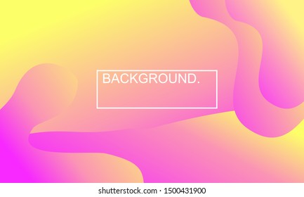 Colorful geometric background design. Fluid shapes composition. eps10 vector design