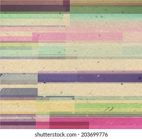 Colorful geometric background of different shape