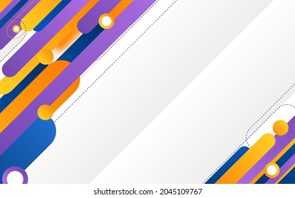 Colorful geometric background. dynamic form. gradient geometric.