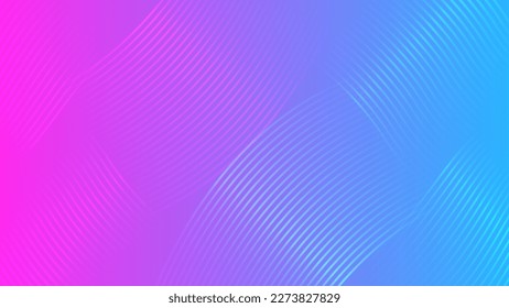Fondo geométrico colorido. Composición de forma de línea dinámica