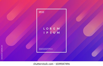 Colorful geometric background. Dynamic shapes composition. Eps10 vector.