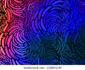 Colorful geometric background. Dynamic shapes composition in the style of impressionist paintings.. Eps10 vector.