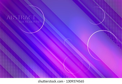 Colorful geometric background. Dynamic shapes composition with line and shadows. abstract vector