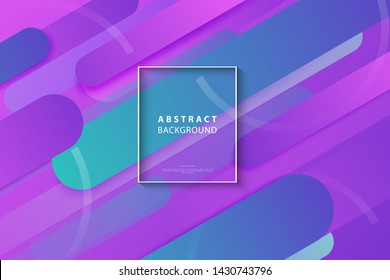 Colorful geometric background. Dynamic shapes composition and elements. Trendy and modern gradient background color. Eps10 Vector Illustration.