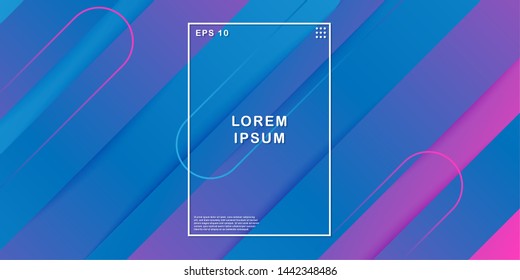 Colorful geometric background. Dynamic shapes composition and elements. Trendy and modern gradient background color. Eps10 Vector Illustration.
