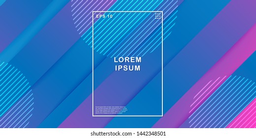 Colorful geometric background. Dynamic shapes composition and elements. Trendy and modern gradient background color. Eps10 Vector Illustration.