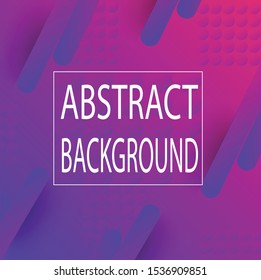 Colorful geometric background. Dynamic shapes composition.editable text. Eps10 vector.