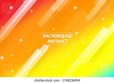 Colorful geometric background. Dynamic shapes with trendy gradients composition. Eps10 vector.