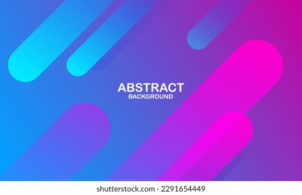 Colorful geometric background. Dynamic shapes composition. Vector illustration