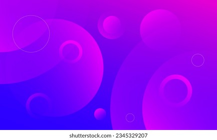 Colorful geometric background. Dynamic shapes composition. Vector illustration