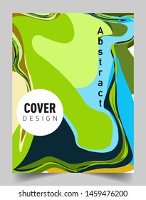 Colorful geometric background, elegant design template for cover and abstract background