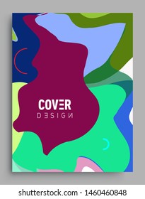 
Colorful geometric background, elegant design template for cover and abstract background