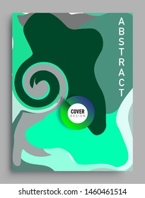Colorful geometric background, elegant design template for cover and abstract background