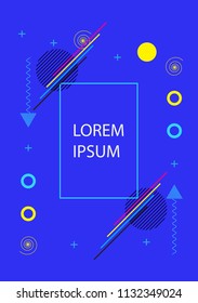 Colorful geometric background. Eps10 vector.