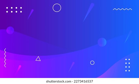 Colorful geometric background. Fluid color and geometry background design.