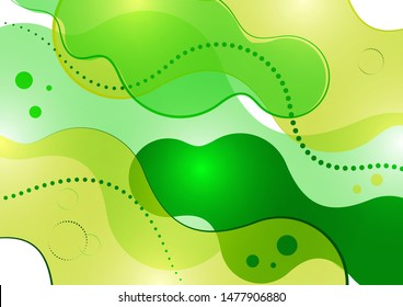 Colorful geometric background. Fluid, flow, liquid background. Composition of liquid forms. Art design for your design project. Vector illustration
