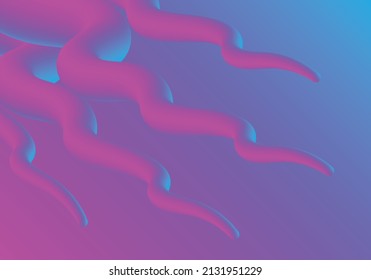 Fondo geométrico colorido. Forma fluida con la composición de la forma líquida. Vector Eps10.