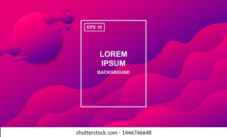 Colorful geometric background. Fluid gradient shapes composition. Liquid color background design.Abstract background with colorful gradient. Landing page, wallpaper, home screen, theme. Eps10 vector