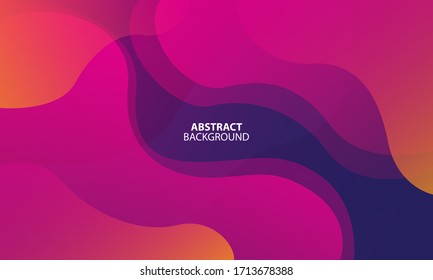 Colorful geometric background. Fluid gradient shapes composition. Liquid color background design. Futuristic design posters. Eps 10