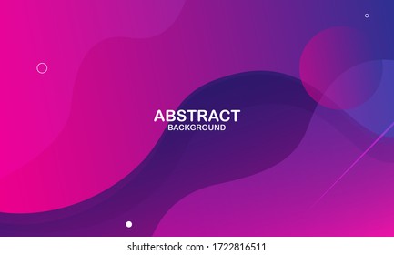 Colorful geometric background. Fluid gradient shapes composition. Liquid color background design. Futuristic design posters. Eps 10