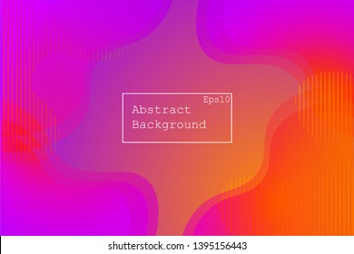 Colorful geometric background with Fluid and liquid shapes composition. Eps10 