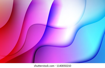 Colorful geometric background. Fluid shapes composition. Abstract vector illustration.