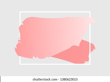 Colorful geometric background. Fluid shapes composition. Eps10 vector. Frame. Vector illustration