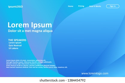 Colorful geometric background. Fluid shapes composition. design for poster, flyer, vector illustration