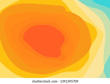 Colorful geometric background. Fluid shapes composition. Eps10 vector.