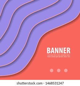 Colorful geometric background. Fluid shapes composition. Eps10 vector.