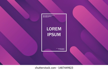 Colorful geometric background. Fluid shapes composition. Vector illustration EPS10.