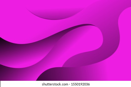 Colorful geometric background. Fluid shapes composition. Eps10 vector.
Purple wavy wave background.