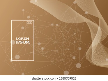 Colorful geometric background. Fluid shapes composition. Eps10 vector.