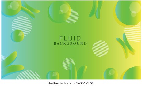 Colorful geometric background, Fluid shapes composition. Eps10 vector.