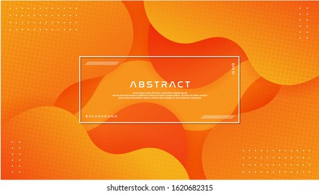 Colorful geometric background. Fluid shapes composition. Eps10 vector.