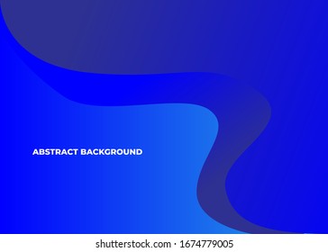 Farbiger geometrischer Hintergrund. Zusammensetzung der flüssigen Formen. EPS10 Vektorillustration.