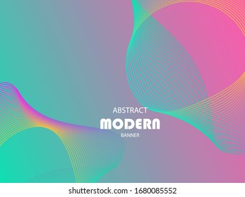 Colorful geometric background. Fluid shapes composition. Abstract minimal geometric background. Colorful dynamic shapes. EPS 10 stock vector.