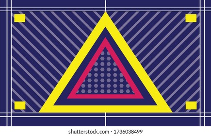 Fondo geométrico colorido. Composición de formas fluidas. Vector Eps10.